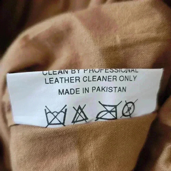 New Zealand Outback Men's Vintage 90's Brown 100% Leather Bomber Jacket, sz XL - Picture 15 of 15